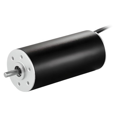 12v 24mm moteur sans pinceau sans fente moteur à courant continu sans fer personnalisé 48W 15398rpm