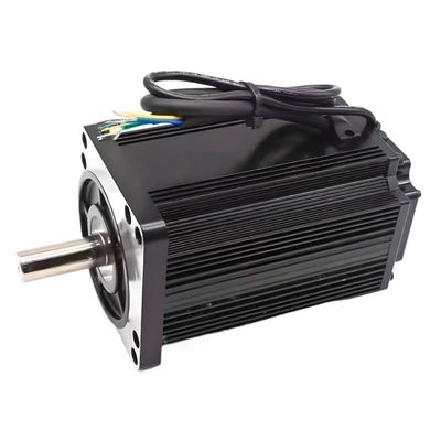 Moteur sans balai PMDC de 180 mm 5000W 24V 48V 96V 3000RPM 50N.M personnalisable