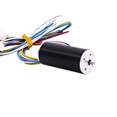 Moteur sans fente BLDC de 20 mm Moteur sans fente 12V à 36V 13W 20W 18880rpm Moteur sans pinceau à capteur personnalisable