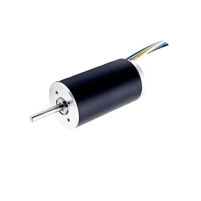 Moteur électrique à courant continu sans balai à haute vitesse et accélération 28 mm 48 V 80 W 8275 tr / min