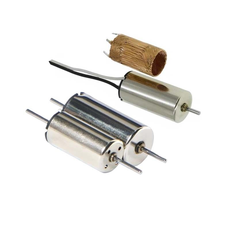 Moteur électrique micro 8 mm personnalisé 0,3 mNm 8620 tours par minute 12V DC Brush DC