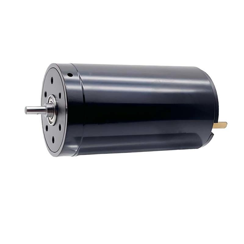 Moteur à courant continu à brossage personnalisé 40 mm 137 Watt 7000 tr / min Moteur sans noyau à brossage 9 V