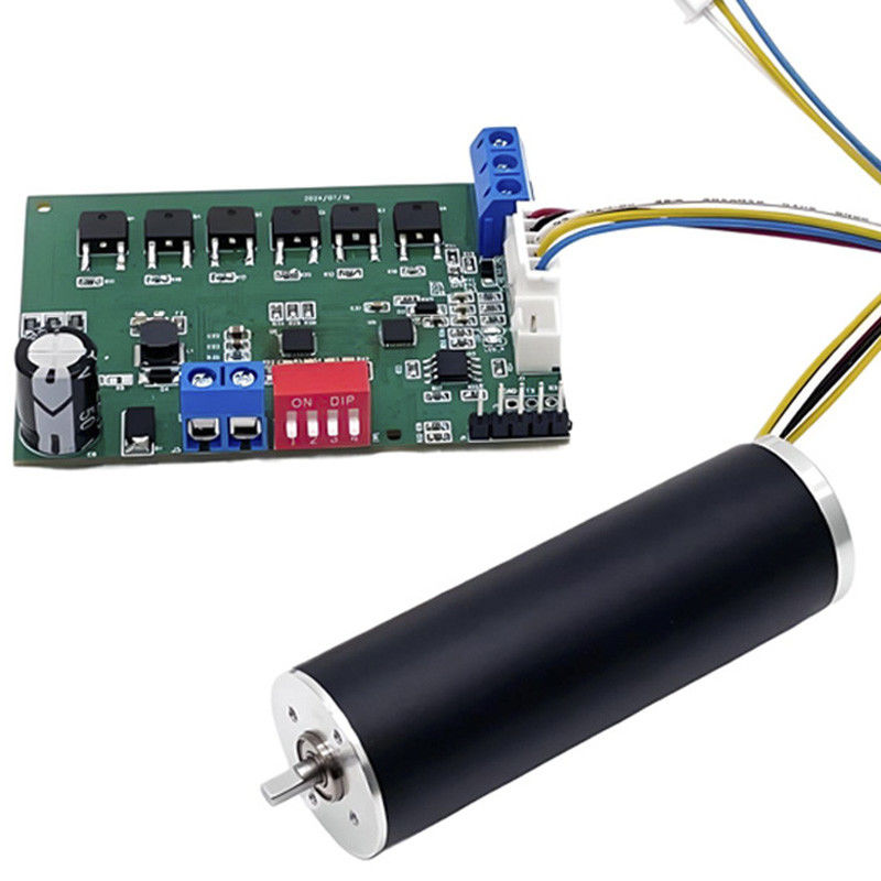 Moteur sans cordon sans brosse de 22 mm Moteur sans fente de 12 V à 48 V 43 W 16360 tr / min Moteur BLDC personnalisable